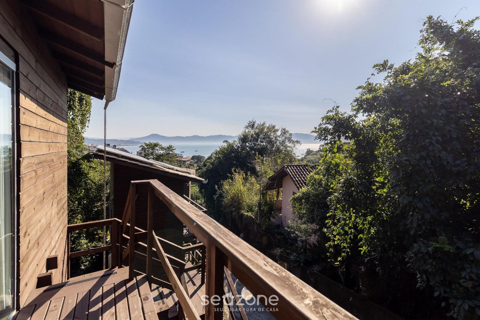 Apartmán Chale Rustico Vista Panoramica Para O Mar Mav002 Florianópolis Exteriér fotografie