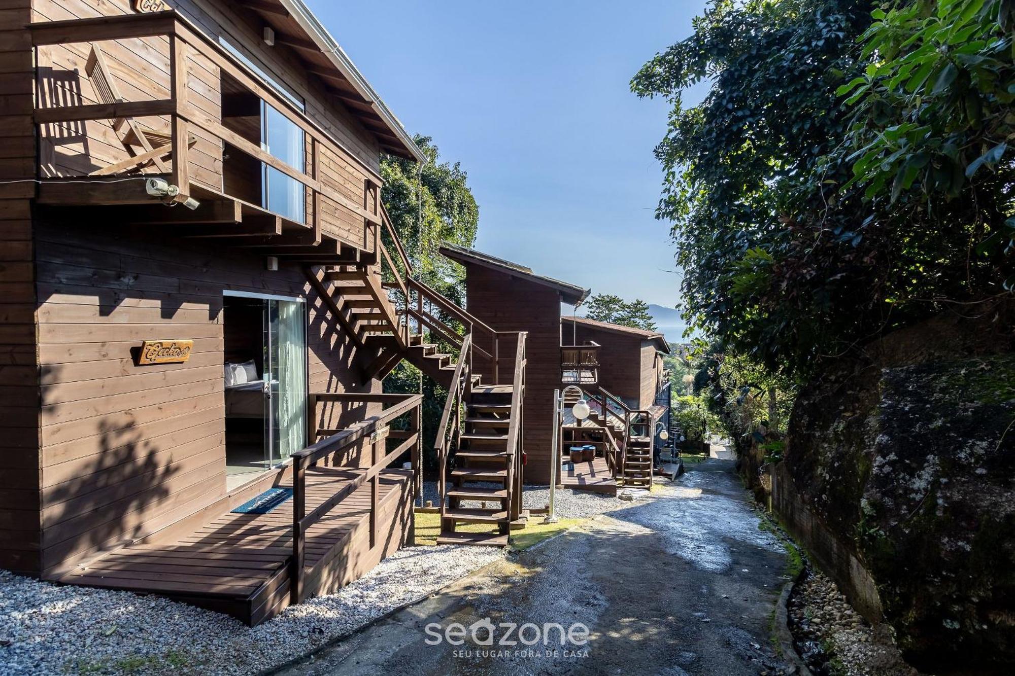 Apartmán Chale Rustico Vista Panoramica Para O Mar Mav002 Florianópolis Exteriér fotografie